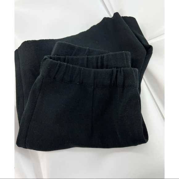 Ming Wang Womens Sz PS Petite S Black Acrylic Sweater Knit Shorts Elastic Waist - Picture 5 of 7